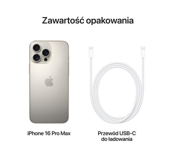 Apple OUTLET - iPhone 16 Pro Max 256GB Naturalny Tytan - 1544582 - zdjęcie 9